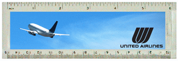 3D Lenticular 6 inch Acrylic Ruler
