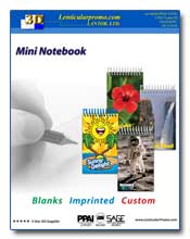 2011 Lenticular Mini Notebooks Catalog