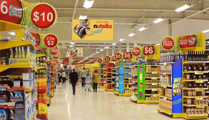 3D Lenticular Banner, Flags, Power Wing Displays, In-Store Promotion
