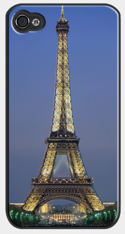 3D Lenticular Case iPhone Eiffel Tower Paris France