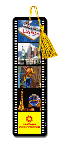3D Lenticular Bookmark Las Vegas Film Strip