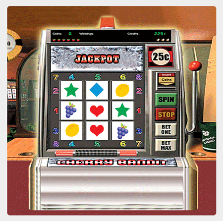 Lenticular Coaster w/ casino slot machine animation | Lantor, Ltd.